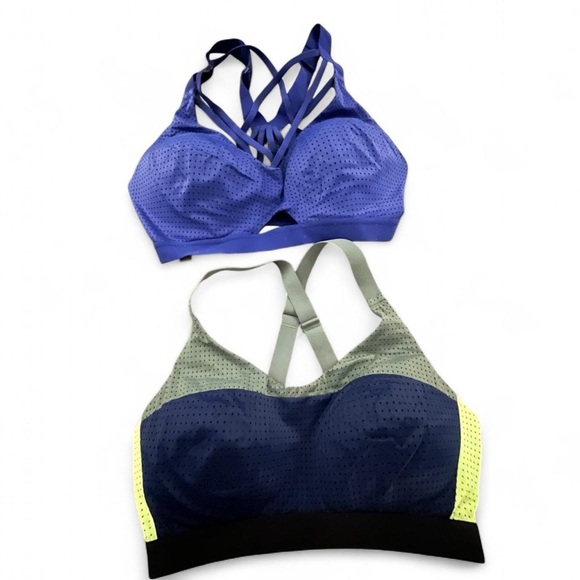 Victoria's Secret Other - Stylish Women's Sports Bras - Blue and Green Bundle